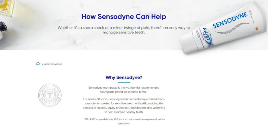Sensodyne expert