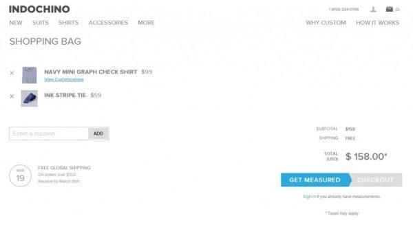 ecommerce conversion rate user research - data driven solution experiment