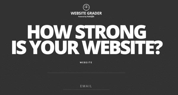 website grader