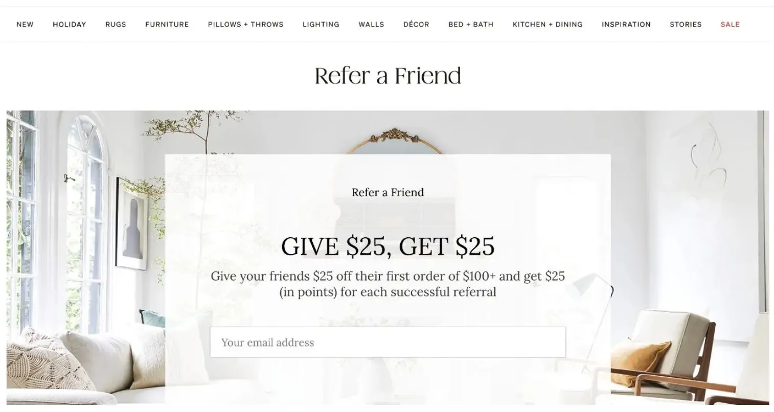 Lulu & georgia refer a friend program