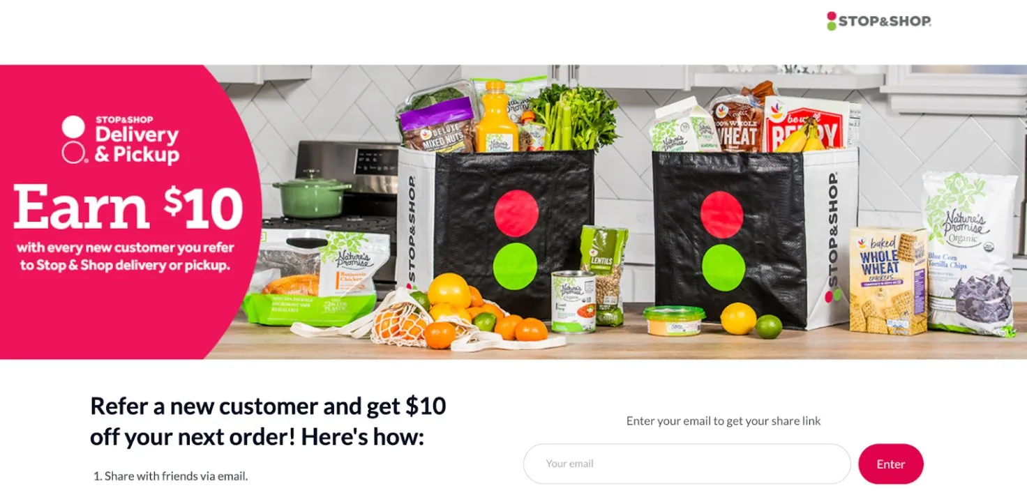 Stop & shop earn 10 program
