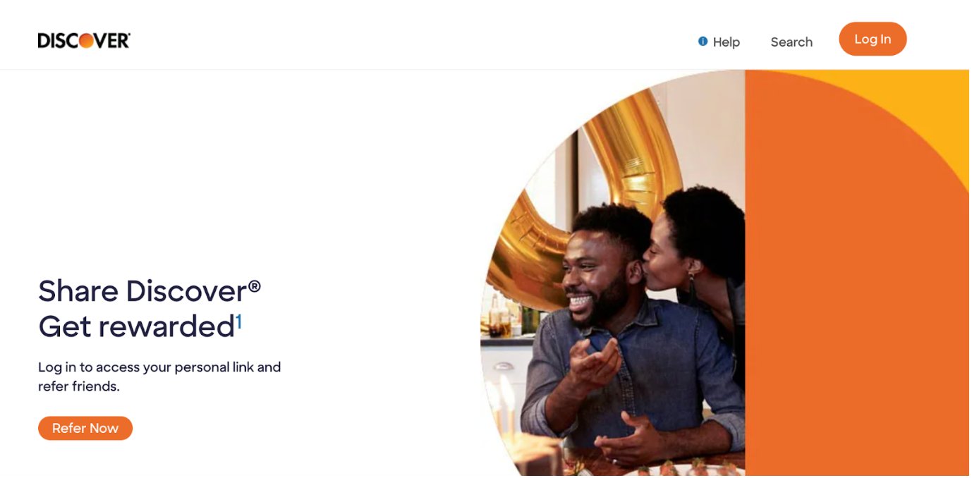 Discover referral form