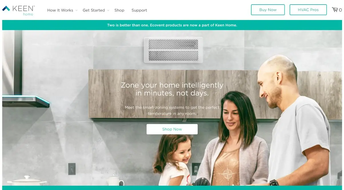 Keen Home home pg