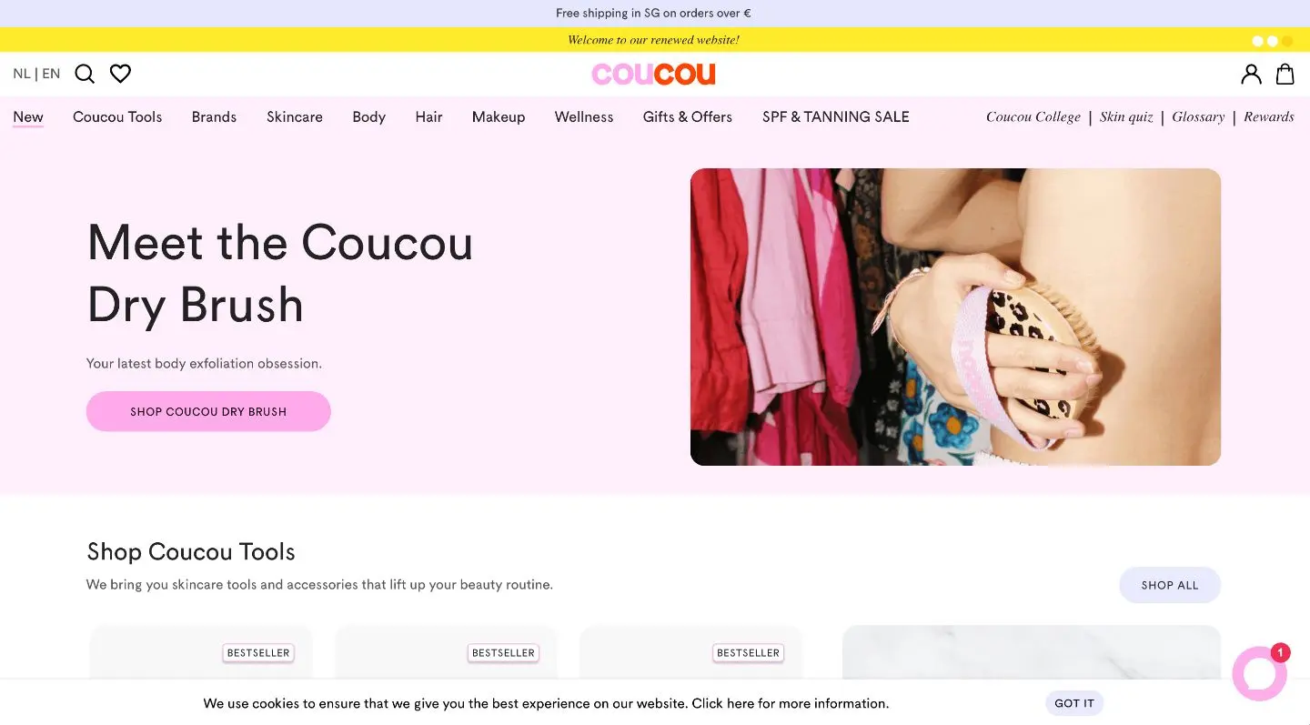 The Coucou Club home pg