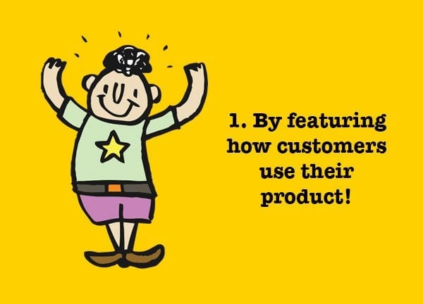 featuring customers