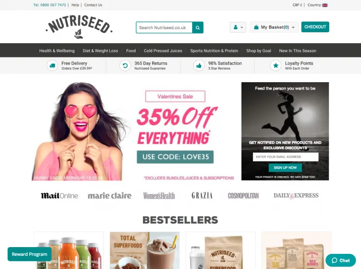 nutriseed design marketing
