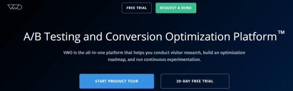 Growth Hacking Tools - VWO