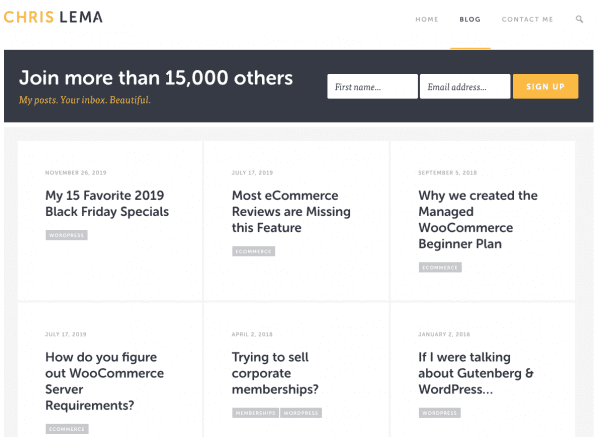 best woocommerce blogs chris lema wordpress consulting