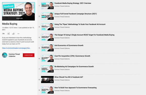 Common Thread Collective YouTube