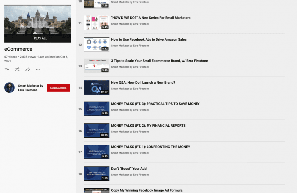Smart Marketer YouTube
