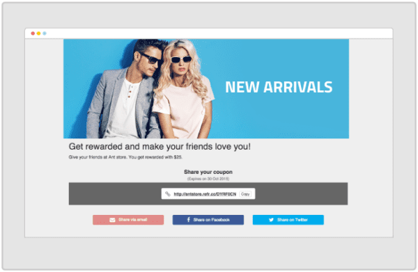 referralcandy-post-purchase-popup