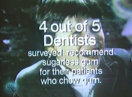 Trident 4 out of 5 dentists recommend Credibility ReferralCandy