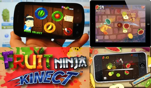 fruit ninja kinect