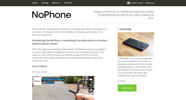 NoPhone Unexpected ReferralCandy