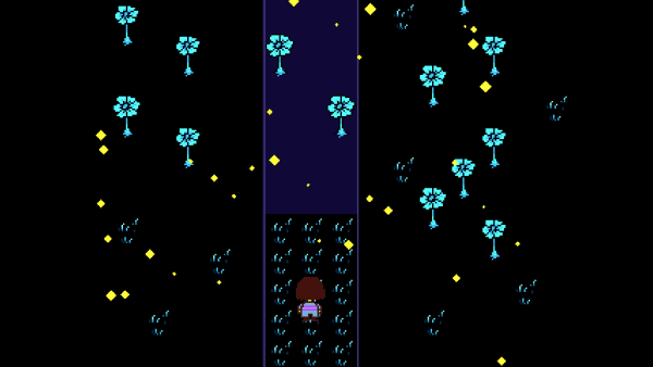 undertale waterfall